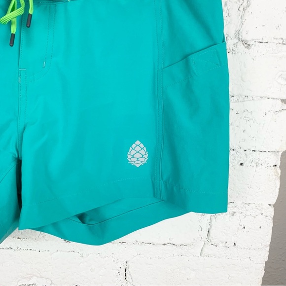 Stio CFS Teal Blue Swim Board Shorts Quick-Dry Athletic Outdoor 10 - Picture 5 of 11